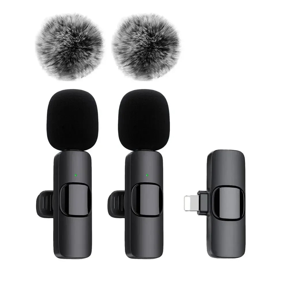 2.4G Wireless Lavalier Microphone – Crystal-Clear Audio for Content Creators