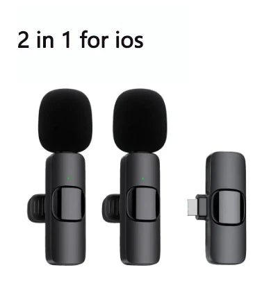2.4G Wireless Lavalier Microphone – Crystal-Clear Audio for Content Creators
