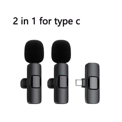 2.4G Wireless Lavalier Microphone – Crystal-Clear Audio for Content Creators