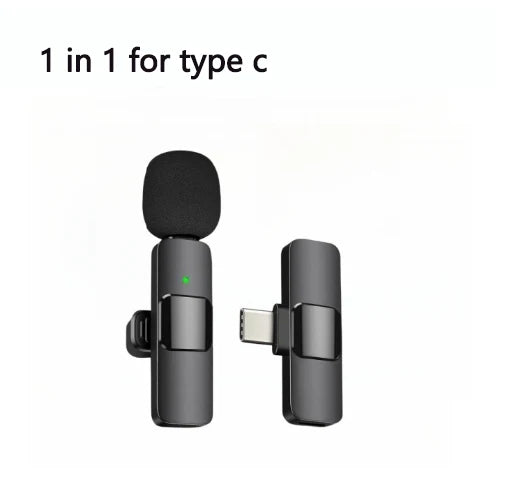 2.4G Wireless Lavalier Microphone – Crystal-Clear Audio for Content Creators