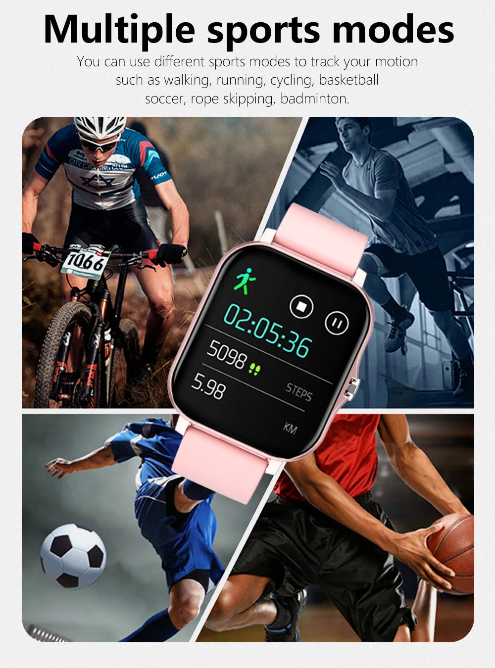 Smartwatch – Advanced Fitness & Connectivity in Style