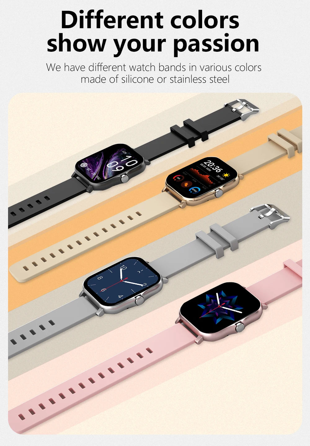 Smartwatch – Advanced Fitness & Connectivity in Style