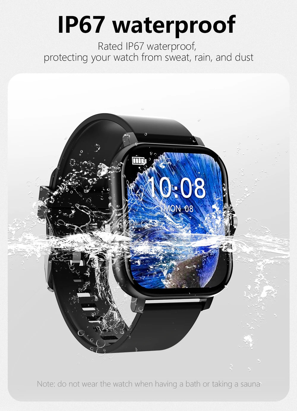 Smartwatch – Advanced Fitness & Connectivity in Style