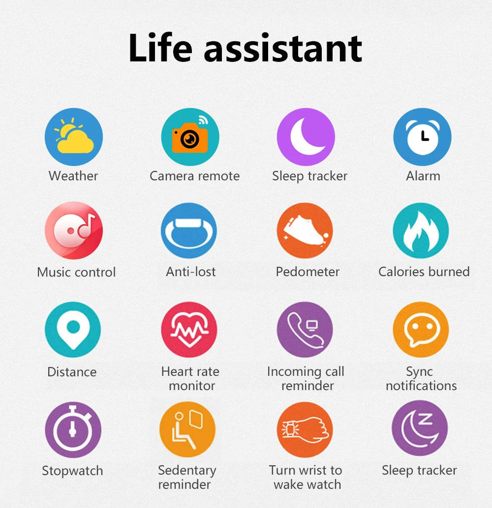 Smartwatch – Advanced Fitness & Connectivity in Style