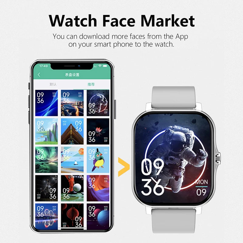 Smartwatch – Advanced Fitness & Connectivity in Style