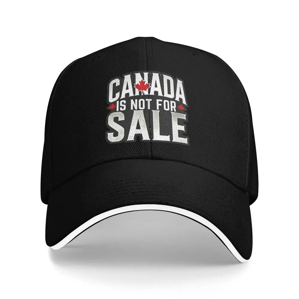 "Canada is Not for Sale" Adjustable Cotton Baseball Cap