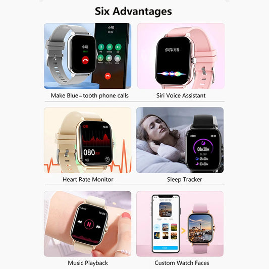 Smartwatch – Advanced Fitness & Connectivity in Style